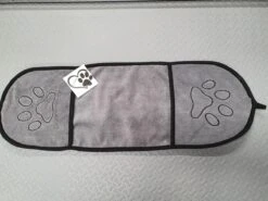 N4dogs – Hondenhanddoek – Honden Handdoek – Microvezel Handdoek – Handdoek Hond – Droogdoek Hond – Dierendeken – Sterk Absorberend – Handdoek Met Zakken - Grijs - 66 X 23 Cm -Hondenartikelen Serie Winkel 1200x899 14