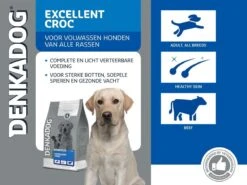 Denkadog Excellent Croc - Hondenvoer - 12.5 Kg -Hondenartikelen Serie Winkel 1200x900 2
