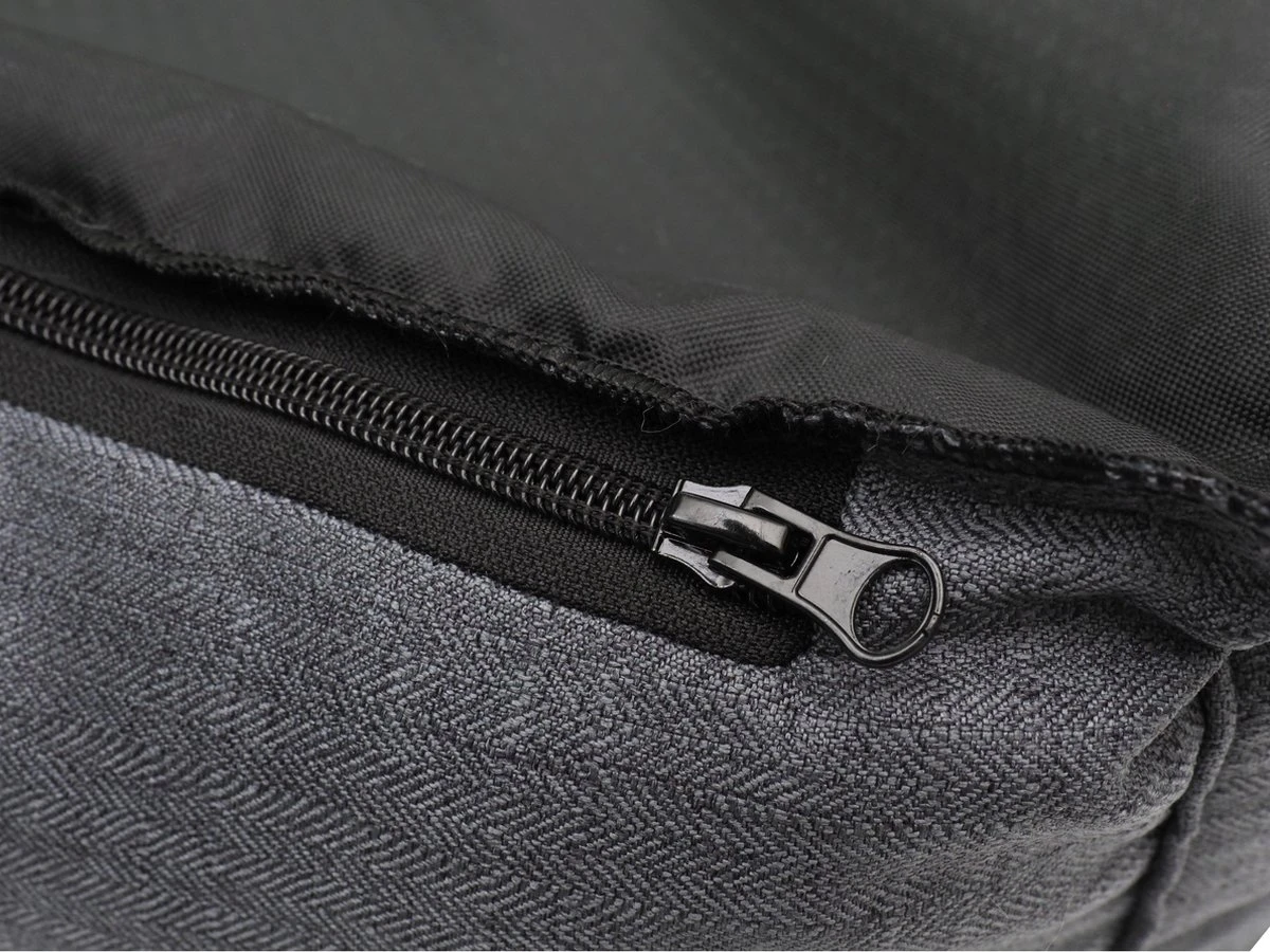 Benzano - Hondenmand - All Season - Wasmachine Wasbaar - Omkeerbaar Kussen - Pluche - Schuimvulling - Antraciet - 100 CM 5 Benzano - Hondenmand - All Season - Wasmachine Wasbaar - Omkeerbaar Kussen - Pluche - Schuimvulling - Antraciet - 100 CM - Afbeelding 3