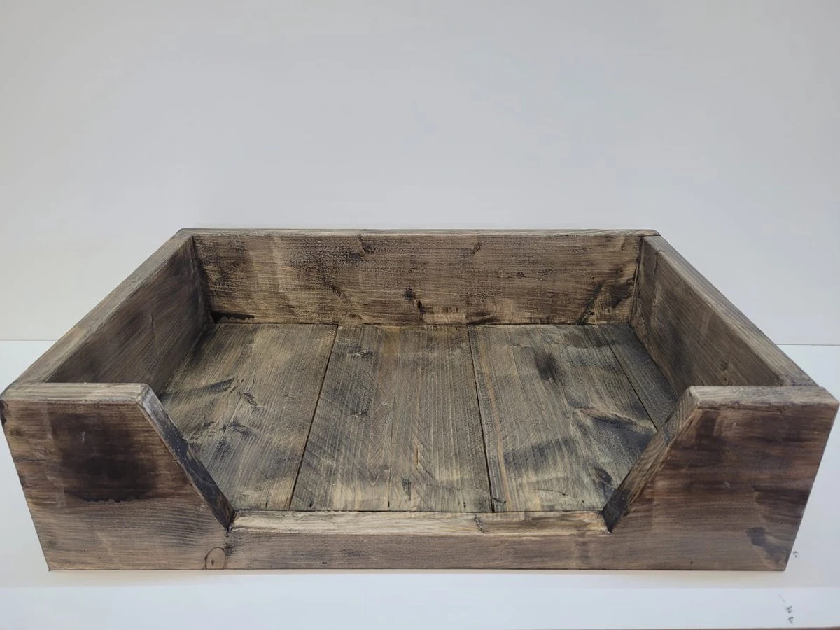 Hondenmand- Steigerhout 5 Hondenmand- Steigerhout - Afbeelding 3