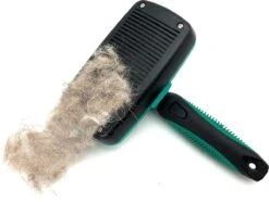 ElegaPet Hondenborstel Groen - Hondenhaar Verwijderen - Kat En Hondenkam - Slickerborstel Hond En Kat - Groomer - Ondervacht Kam Hond - Borstel Hond - Hondenborstel Langharig En Kortharig - Slickerborstel - Anti Klit/Knopen/Huidschilfers -Hondenartikelen Serie Winkel 1200x902 4