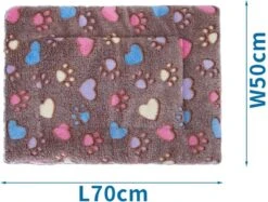 Nobleza Benchkussen - Dierenkussen - Hondenkussen - Kattenkussen - Benchmat - Dierenmat - Hondenmat - Kattenmat - Bruin - Maat S -Hondenartikelen Serie Winkel 1200x910 1