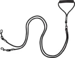 Rebel Petz - Dubbele Verstelbare Hondenriem Voor Twee Honden - Met Draaibare Sluiting En Zacht Handvat - Small En Large - Large (140 Cm Lang, Ø 12 Mm) -Hondenartikelen Serie Winkel 1200x916 7