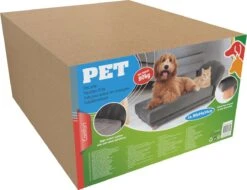 Maxxpro Katten- En Hondenbank - Grijs - Verhoogd Met Houten Poten - Fluweel Materiaal - 90 X 44 X 34 Cm - Huisdieren Tot 80 KG -Hondenartikelen Serie Winkel 1200x921 2