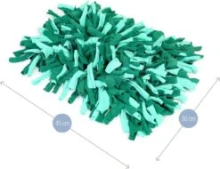 Bella & Balu Snuffelmat Voor Honden (45 X 30 Cm) - Het Snuffelmatten Dient Als Interactief Zoekspel, Bevordert Het Natuurlijk Zoeken Naar Voedsel En Traint De Reukzin Van Uw Hond (Groen) -Hondenartikelen Serie Winkel 1200x922 8