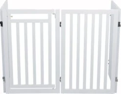 Trixie Hondenhek Met Deur Wit - 60-160 X 81 CM 20 Trixie Hondenhek Met Deur Wit - 60-160 X 81 CM -Hondenartikelen Serie Winkel 1200x931 3