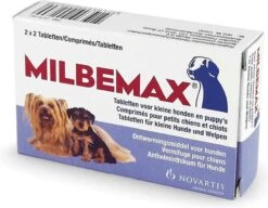 Milbemax Kleine Hond & Puppy's Van 0,5 Kg Tot 10 Kg - 1 St à 2 X 2 Tabletten -Hondenartikelen Serie Winkel 1200x935 2