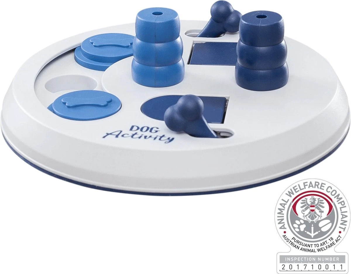 Trixie Honden Activity Flip Board - Hondenspeelgoed - Wit/Blauw - 23 Cm 6 Trixie Honden Activity Flip Board - Hondenspeelgoed - Wit/Blauw - 23 Cm - Afbeelding 4