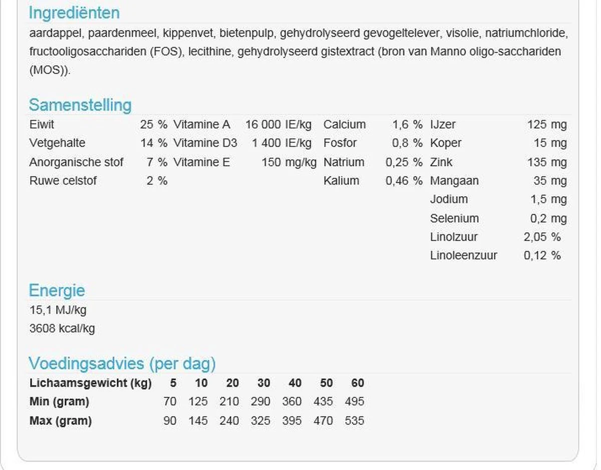 Trovet Hypoallergenic Dog Horse Hpd - 10 KG 5 Trovet Hypoallergenic Dog Horse Hpd - 10 KG - Afbeelding 3