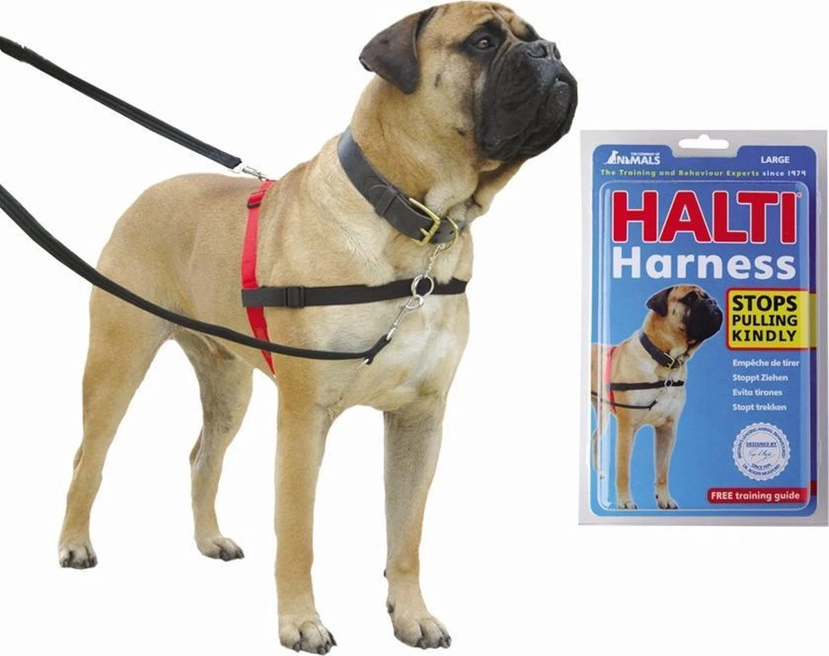 Company Of Animals Halti Harnass Anti Trektuigje - Hond - Small - Borstomvang 30 Tot 60 Cm - Rood 6 Company Of Animals Halti Harnass Anti Trektuigje - Hond - Small - Borstomvang 30 Tot 60 Cm - Rood - Afbeelding 4