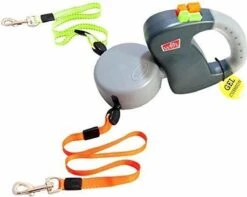 Wigzi Dual Doggie 2.0 Voor Twee Honden - Hondenriem - Grijs - 3m - <22 Kg (per Hond) -Hondenartikelen Serie Winkel 1200x958 7