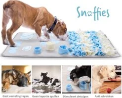 SNUFFIES® Snuffelmat Rocky 100x60cm - Snuffelmat - Snuffelmatten - Snuffelmat Hond- Intelligentie Speelgoed Hond - Hondenspeeltjes - Puppyspeelgoed -Hondenartikelen Serie Winkel 1200x963 6