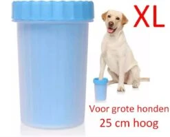 Merkloos Hondenpoot Reiniger - Hondenborstel - Borstel Hond / Kat - Hondenpoten Reiniger - Huisdier Poot Wassen - Borstel - Hondenverzorging - Verzorging Hond - Honden Wassen - Schoonmaak Borstel - Kattenborstel