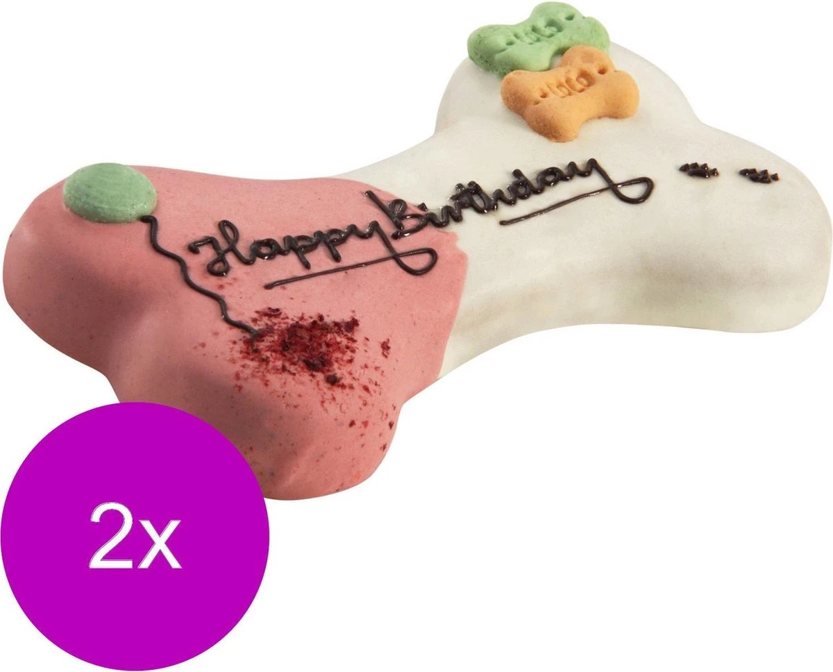 Lolo Pets Cake For Dog Happy Birthday 250 G - Hondensnacks - 2 X Bosvruchten 3 Lolo Pets Cake For Dog Happy Birthday 250 G - Hondensnacks - 2 X Bosvruchten