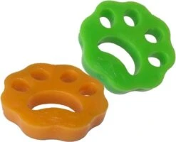 Merkloos Huisdierhaar Verwijderaar – Haarverwijderaar Voor Huisdieren- Pluizenverwijderaar - Furzapper - Kattenhaar Verwijderaar - Voor In De Wasmachine En Droger - 2 Stuks In 1 Verpakking - Kleur: Groen & Oranje -Hondenartikelen Serie Winkel 1200x973 2