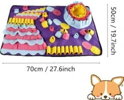 Snuffelmat Hond - Birthday Cake - XXL - Anti-Schrok - Slow Feeder -Hondenartikelen Serie Winkel 1200x973 4