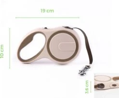 Hondenriem - Leiband Hond - Rollijn - 5 Meter - Beige - Riem Met Oprolsysteem - Hondenriem Flexi - Hondenlijn - Uitlaatriem 14 Hondenriem - Leiband Hond - Rollijn - 5 Meter - Beige - Riem Met Oprolsysteem - Hondenriem Flexi - Hondenlijn - Uitlaatriem -Hondenartikelen Serie Winkel 1200x980 4