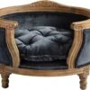 Lord Lou - George Blauw Velvet S - Luxe Hondenmand - Luxe Kattenmand - 49x40x31 -Hondenartikelen Serie Winkel 1200x982 1