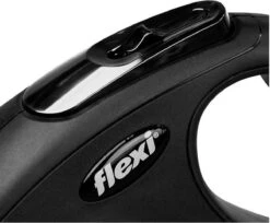 Flexi Rollijn Met Koord - Medium - Zwart - 8 Meter -Hondenartikelen Serie Winkel 1200x989 4