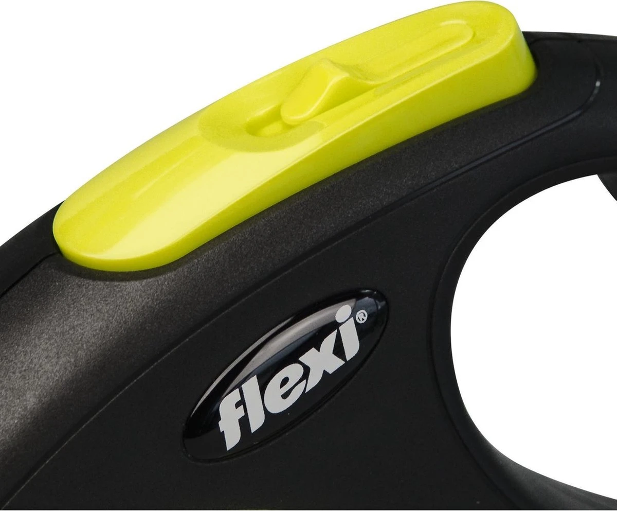 Flexi New Classic - Hondenriem Incl. Neon Band - Geel - S - 5 M - (<12 Kg) 4 Flexi New Classic - Hondenriem Incl. Neon Band - Geel - S - 5 M - (<12 Kg) - Afbeelding 2