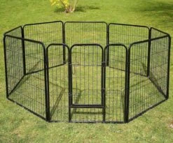 Topmast Premium Puppyren - Zwart - Hondenren - Opvouwbaar - 80 Cm Hoog - Binnen - Voor Puppy's En Honden -Hondenartikelen Serie Winkel 1200x995 13