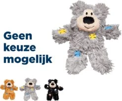 Kong Wild Knots Beer - Hondenspeelgoed - Assorti - M - 25 X 20 X 10 Cm -Hondenartikelen Serie Winkel 1200x995 20