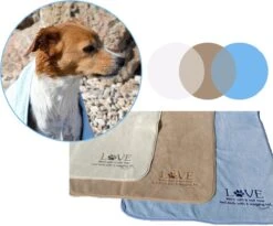 Pepets© – Hondenhanddoek – Honden Handdoek – Microvezel Handdoek – Handdoek Hond – Hondendeken – Droogdoek Hond – Dierendeken – Absorberend – 100*50CM - Beige - GRATIS Zonnebril -Hondenartikelen Serie Winkel 1200x995 9