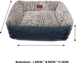 Cannie NEW Comfortabele - Hondenmand - Hondenbed - Warme Winter - 60*50*16 - Blauw 24 Cannie NEW Comfortabele - Hondenmand - Hondenbed - Warme Winter - 60*50*16 - Blauw -Hondenartikelen Serie Winkel 1200x997 1