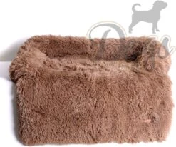 Dogs&Co Zachte Fluffy Hondenmat Voor Bank Maat S Khaki 75x75cm - HONDENMAND -Hondenartikelen Serie Winkel 1200x999 5