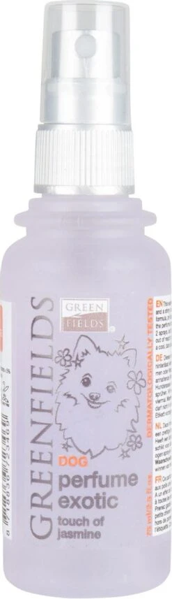 Hondenparfum Spray In 4 Geuren - Greenfields - Alchoholvrije En PH Neutrale Formule Tegen Onaangename Geurtjes - 50ml - Exotic -Hondenartikelen Serie Winkel 346x1200 3