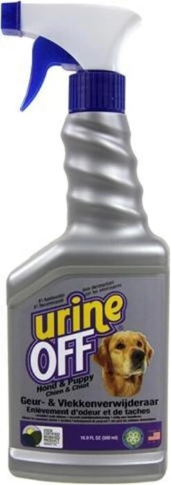 Urine Off Geur En Vlekverwijderaar Voor Hond En Puppy Urine - 1 ST à 500 ML -Hondenartikelen Serie Winkel 423x1200
