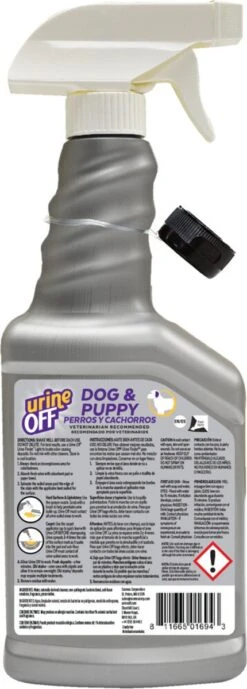 Urine Off Geur En Vlekverwijderaar Voor Hond En Puppy Urine - 1 ST à 500 ML -Hondenartikelen Serie Winkel 430x1200