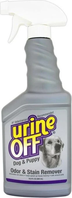 Urine Off Geur En Vlekverwijderaar Voor Hond En Puppy Urine - 1 ST à 500 ML -Hondenartikelen Serie Winkel 440x1200