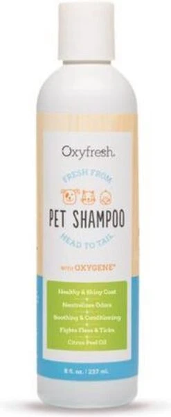 Oxyfresh Pets Hondenshampoo & Kattenshampoo - 237ml - Diervriendelijke Shampoo Voor Honden En Katten Zonder Irriterende Bestanddelen -Hondenartikelen Serie Winkel 493x1200