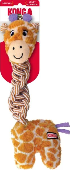 KONG Knots Twists – Hondenspeelgoed Met Touw – Kauwspeeltje – Flostouw – Exta Sterk – Met Pieper - Md/Lg -Hondenartikelen Serie Winkel 500x1200 2