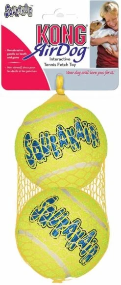 Kong Air Squacker Tennisbal - Hondenspeelgoed - Geel - M - Ø7,1 Cm 30 Kong Air Squacker Tennisbal - Hondenspeelgoed - Geel - M - Ø7,1 Cm -Hondenartikelen Serie Winkel 511x1200