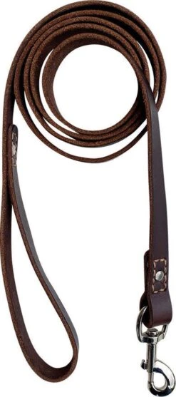 Hondenriem - 180 Cm – Bruine Riem - Leren Hondenriem Met Stiksels – 100% Volnerfleer - Hond 10 Hondenriem - 180 Cm – Bruine Riem - Leren Hondenriem Met Stiksels – 100% Volnerfleer - Hond -Hondenartikelen Serie Winkel 532x1200