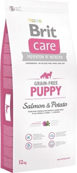Brit Care Grain Free Puppy Salmon & Potato 12 Kg - Hond