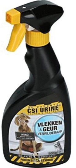 CSI Urine Vlek En Geurspray Puppy En Hond 500 Ml -Hondenartikelen Serie Winkel 545x1200 4