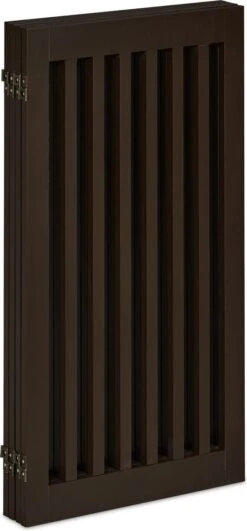 Relaxdays Veiligheidshekje Hout - 92 Cm Hoog - Kinderhek - Hondenhek - Inklapbaar - Bruin - 4 Panelen -Hondenartikelen Serie Winkel 558x1200 1