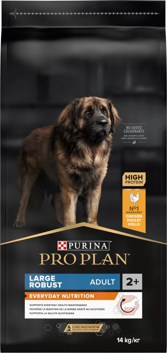 Pro Plan Everyday Nutrition Large Robust Adult - Honden Droogvoer - Kip - 14 Kg 9 Pro Plan Everyday Nutrition Large Robust Adult - Honden Droogvoer - Kip - 14 Kg - Afbeelding 7