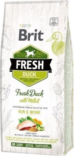 Brit Fresh Eend Met Trosgierst 12kg