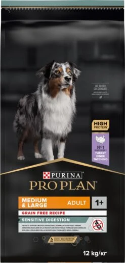 Pro Plan Graanvrij Medium & Large Adult Sensitive Digestion - Honden Droogvoer- Kalkoen - 12 Kg 31 Pro Plan Graanvrij Medium & Large Adult Sensitive Digestion - Honden Droogvoer- Kalkoen - 12 Kg -Hondenartikelen Serie Winkel 574x1200