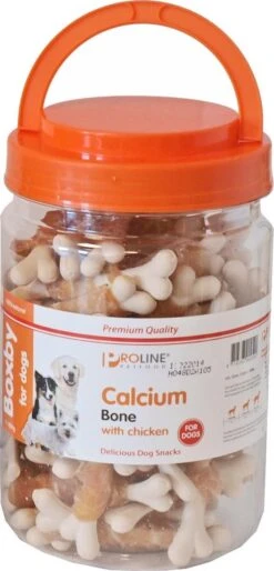 Proline Boxby Calcium Bone Hondensnack - 360 G -Hondenartikelen Serie Winkel 577x1200 1