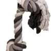 Floss Boss Flostouw – Zeer Stevig En Veilig Hondenspeelgoed – Hondentouw Van Gerecycled Katoen – Grijs Trektouw – 30cm - 135g – 2 Knopen -Hondenartikelen Serie Winkel 577x1200 4
