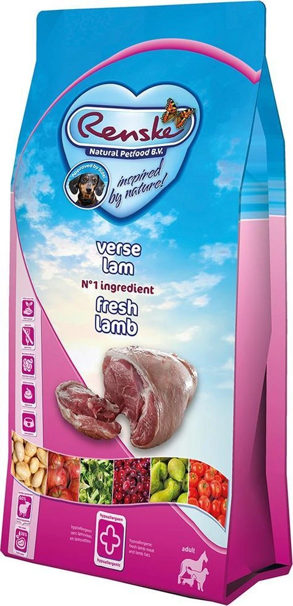 Renske Adult Lam Graanvrij - Hondenvoer - 2 Kg 7 Renske Adult Lam Graanvrij - Hondenvoer - 2 Kg - Afbeelding 5