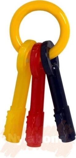 Nylabone Puppy Teething Key Flexible Geel&Blauw&Rood - Hondenspeelgoed - Wolf Tot 16kg -Hondenartikelen Serie Winkel 581x1200 7