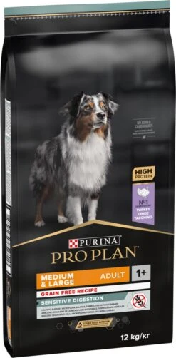 Pro Plan Graanvrij Medium & Large Adult Sensitive Digestion - Honden Droogvoer- Kalkoen - 12 Kg 30 Pro Plan Graanvrij Medium & Large Adult Sensitive Digestion - Honden Droogvoer- Kalkoen - 12 Kg -Hondenartikelen Serie Winkel 591x1200
