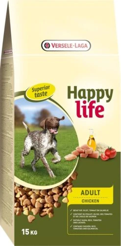 VERSELE-LAGA Happy Life Adult - Kip - Hondenvoer - 15 Kg 10 VERSELE-LAGA Happy Life Adult - Kip - Hondenvoer - 15 Kg -Hondenartikelen Serie Winkel 594x1200 1
