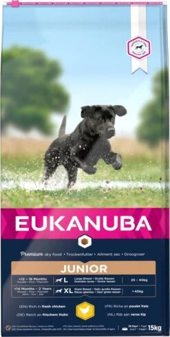 Eukanuba Developing Junior Large Breed Kip - Hondenvoer - 15 Kg -Hondenartikelen Serie Winkel 607x1200